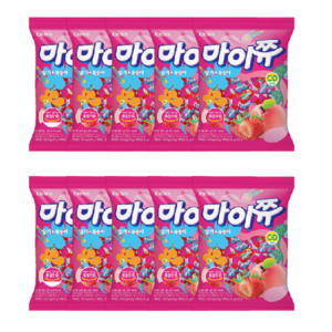 마이쮸(딸기+복숭아) 10봉 set